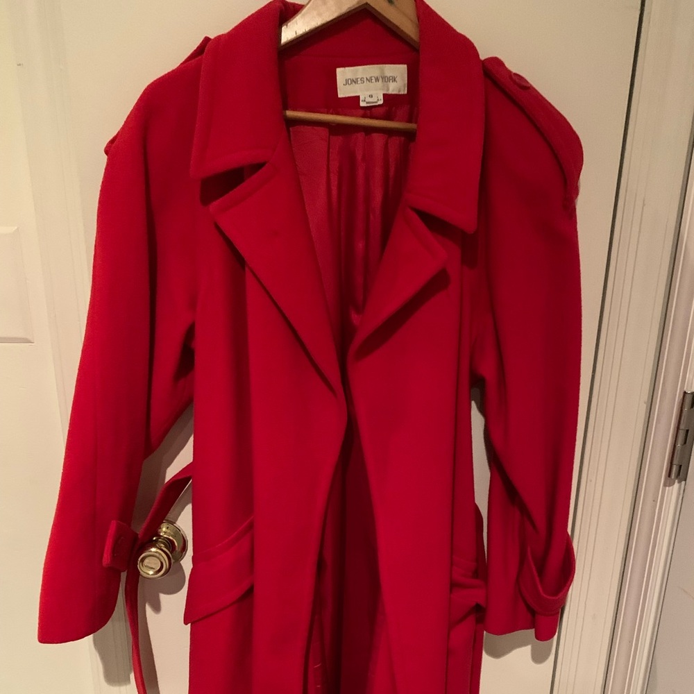 Long Wool Trench Coat
